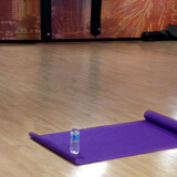 Action hardwood gym flooring for fitness environments