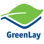 Logo of the Greenlay installation method that can be used with Omnisports 6.5