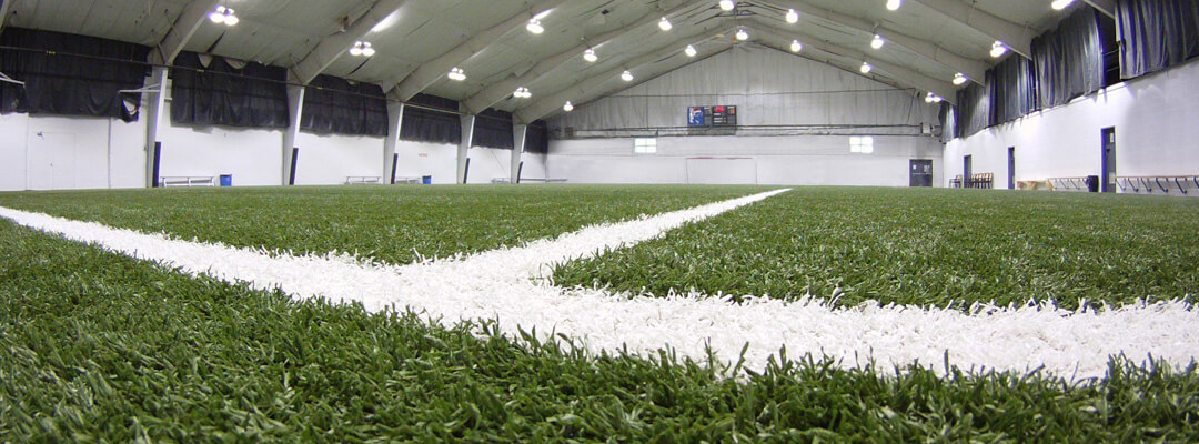 Synthetic sports turf field for Soccer