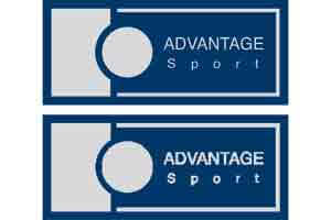 vector and raster logo of Advantage Sport