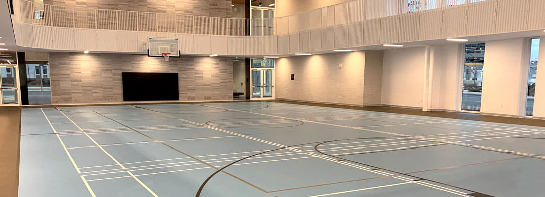 Gymnasium at the Bernie Morelli Recreation Centre