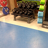 Rubber flooring MaxFlor+ in fitness centre