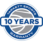 Logo of 10 year warranty on Dancefloor