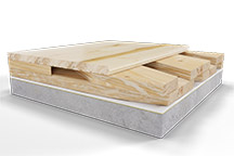ClutchCourt MFMA maple hardwood sports flooring system
