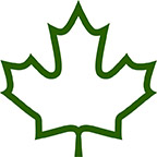 Logo of Maple Leaf to represent maple hardwood