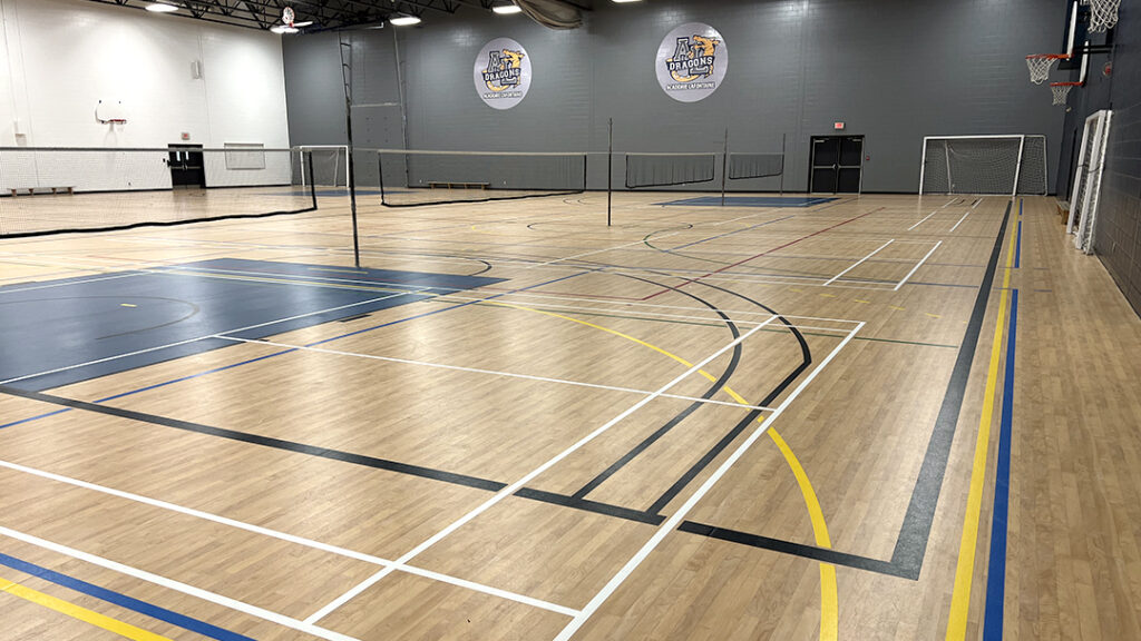 Académie Lafontaine avec gymnase Omnisports