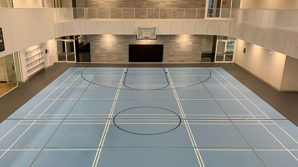 Bernie Morelli Recreation Centre with PolyTurf Plus Pad and Pour