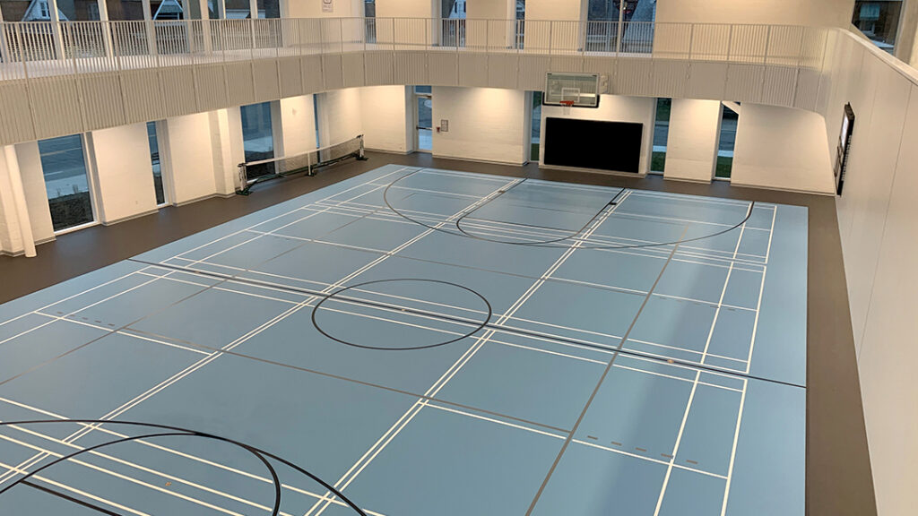 Bernie Morelli Recreation Centre with PolyTurf Plus Pad and Pour