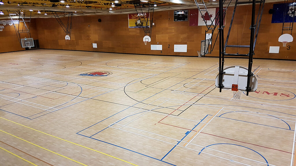 Nashwaaksis Middle School Gym